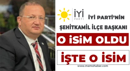 İYİ Parti’den Şehitkamil’e Atama