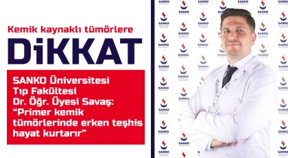 Kemik kaynaklı tümörlere dikkat
