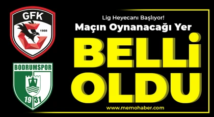 Maçın oynanacağı yer belli oldu!