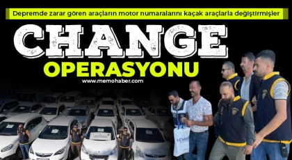  20 milyon TL değerindeki 26 change araç ele geçirildi, 3 zanlı tutuklandı