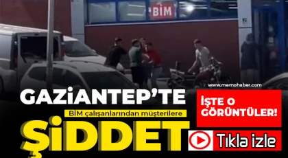 BİM çalışanlarından müşterilere şiddet