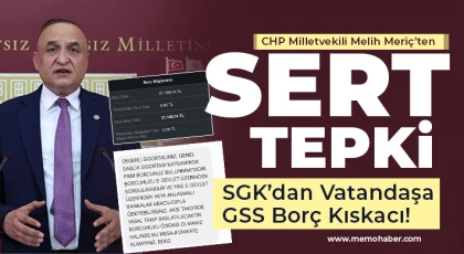 CHP'li Meriç: Ekonomik Krizin Bedeli Yine Vatandaşa Kesiliyor