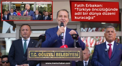 Fatih Erbakan: Türkiye öncülüğünde adil bir dünya düzeni kuracağız