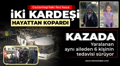 Feci kazada yaralanan aynı aileden 6 kişinin tedavisi sürüyor