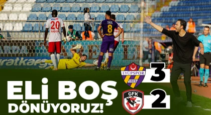 Galibiyete hasret kaldık! Eyüpspor - Gaziantep FK: 3-2