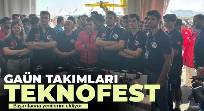 GAÜN takımları teknofest başarılarına yenilerini ekliyor