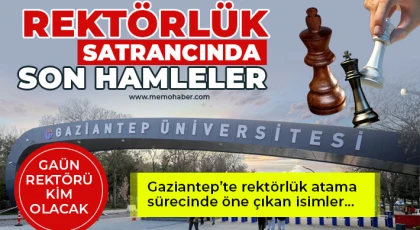 Gaziantep rektörü kim olacak