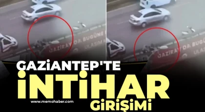 Gaziantep'te intihar girişimi