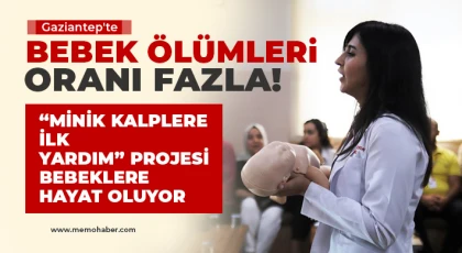 “Minik Kalplere İlk Yardım” projesi bebeklere hayat oluyor