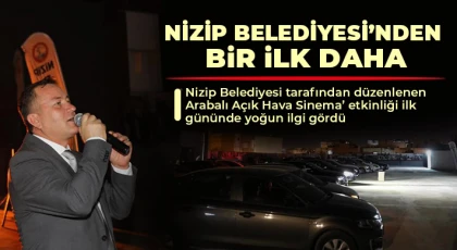 Nizip Belediyesi’nden bir ilk daha