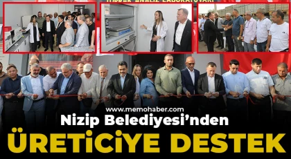 Nizip Belediyesi’nden üreticiye destek