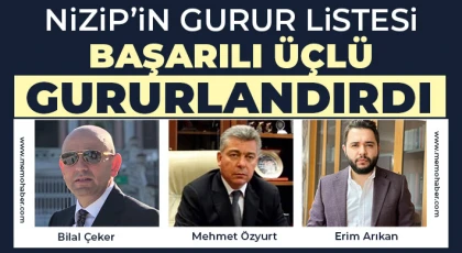 Nizip’in Gurur Listesi