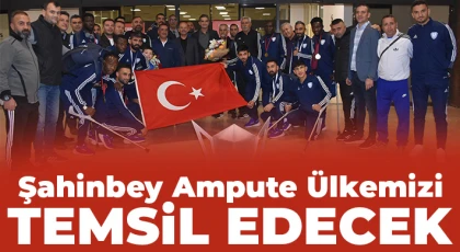 Şahinbey Ampute ülkemizi temsil edecek