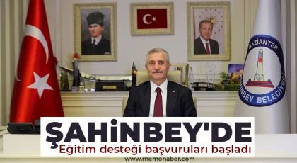  Şahinbey'de eğitim desteği başvuruları başladı