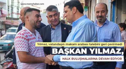 Yılmaz, vatandaşın makam arabası talebini geri çevirmedi