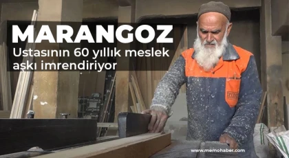 60 yıldır sürdürdüğü marangozlukla 11 çocuk büyüttü