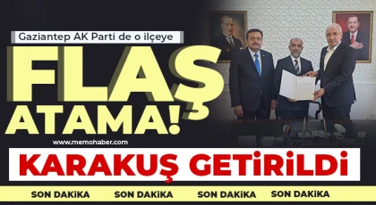 AK Parti Nizip'e atama! Eczacı Karakuş'a önemli görev