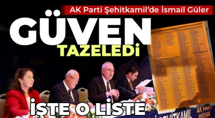 AK Parti Şehitkamil’de İsmail Güler ile yola devam