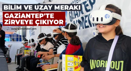 Astrofest'in ikinci durağı bilim şenliği yoğun ilgi görüyor