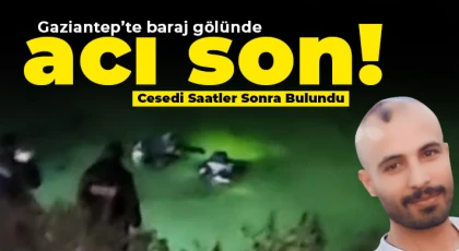Baraj gölüne düşen oltasını almak isterken boğuldu