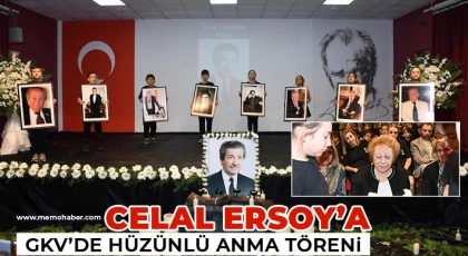 Celal Ersoy'a GKV'de hüzünlü anma töreni