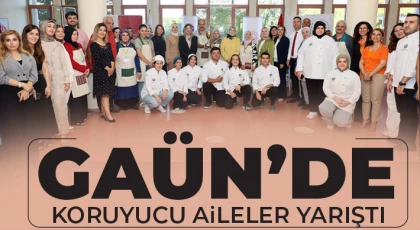 GAÜN’de koruyucu aileler yarıştı