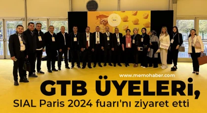 GTB üyeleri, SIAL Paris 2024 fuarı'nı ziyaret etti