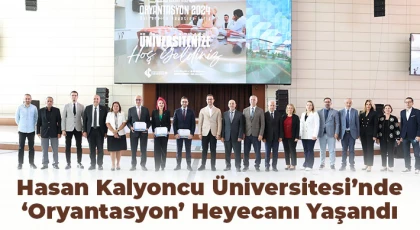 Hasan Kalyoncu Üniversitesi’nde ‘Oryantasyon’ heyecanı yaşandı