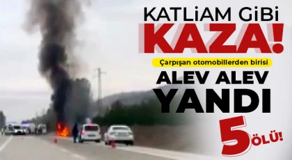 Korkunç kaza! 5 ölü