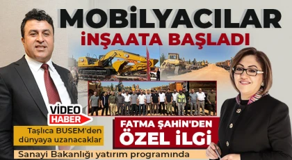 Mobilyacılar inşaata başladı