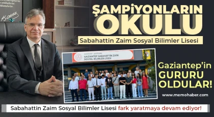 Sabahattin Zaim Sosyal Bilimler Lisesi fark yaratmaya devam ediyor!