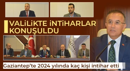 Gaziantep Valiliğinden dikkat çeken toplantı!