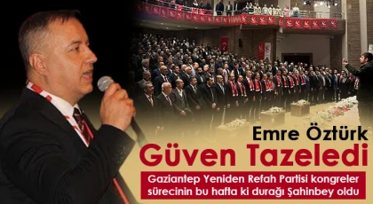 Emre Öztürk güven tazeledi