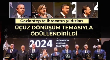 Gaziantep'te "Gaziantep'in Yıldızları Ödül Töreni"