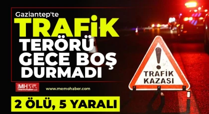 Gaziantep'te otomobil TIR'a çarptı! Ölü ve yaralılar var 