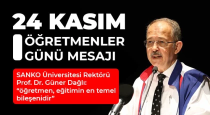 Prof. Dr. Dağlı: Öğretmen, eğitimin en temel bileşenidir