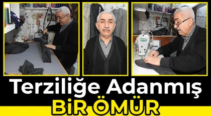 Terziliğe adanmış bir ömür