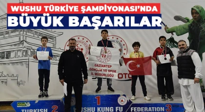 Wushu Türkiye Şampiyonası’nda Büyük Başarılar