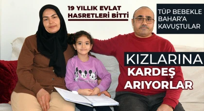 19 yıllık evlat hasretleri bitti