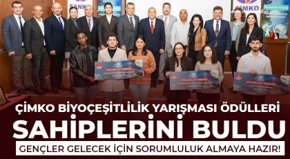 ÇİMKO Biyoçeşitlilik Yarışması Ödülleri sahiplerini buldu