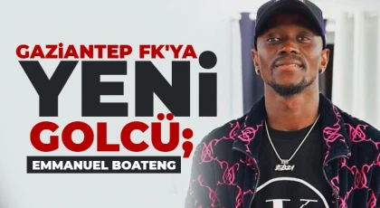 Gaziantep FK'ya yeni golcü