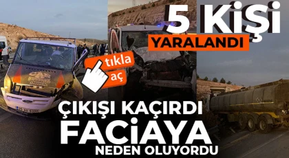 Gaziantep'te çıkışı kaçırdı! Faciaya neden oluyordu