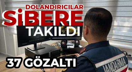 Gaziantep'te dolandırıcılar sibere takıldı! 37 gözaltı 