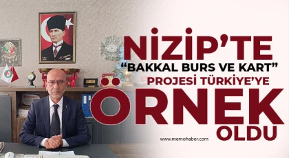 Nizip’te “Bakkal Burs ve Kart” Projesi Türkiye’ye Örnek Oldu