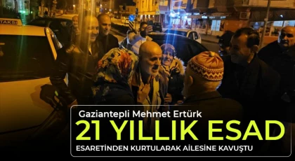 Rejim çöktü, 21 yıllık esaret sona erdi