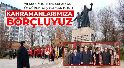 Şehit Kamil ve Özdemir bey minnetle anıldı