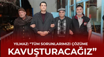 Yılmaz’dan Umut Mahallesi’ne ziyaret