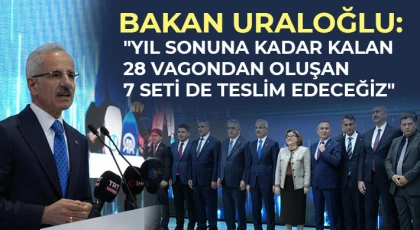  Bakan Uraloğlu, Gaziray Araç Teslimi ve Dinamik Yol Testi Başlangıç Töreni'nde konuştu