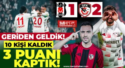 Dolmabahçe'de Şahin Uçtu! Beşiktaş - Gaziantep FK: 1-2