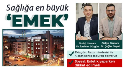 Emek Hastanesi, taktir toplamaya devam ediyor